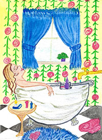 My Silent Place watercolor